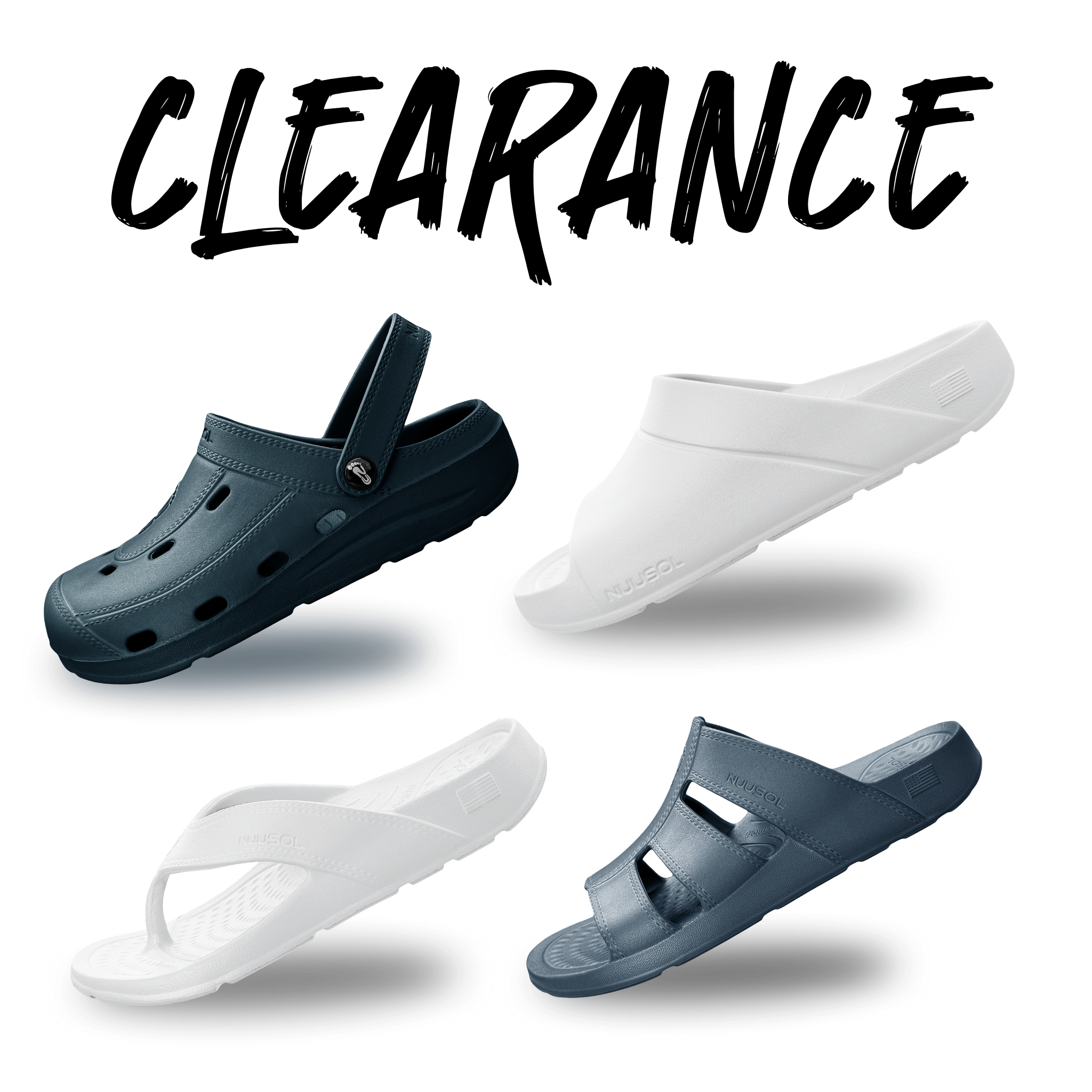 NuuSol Men's Clearance Recovery Footwear