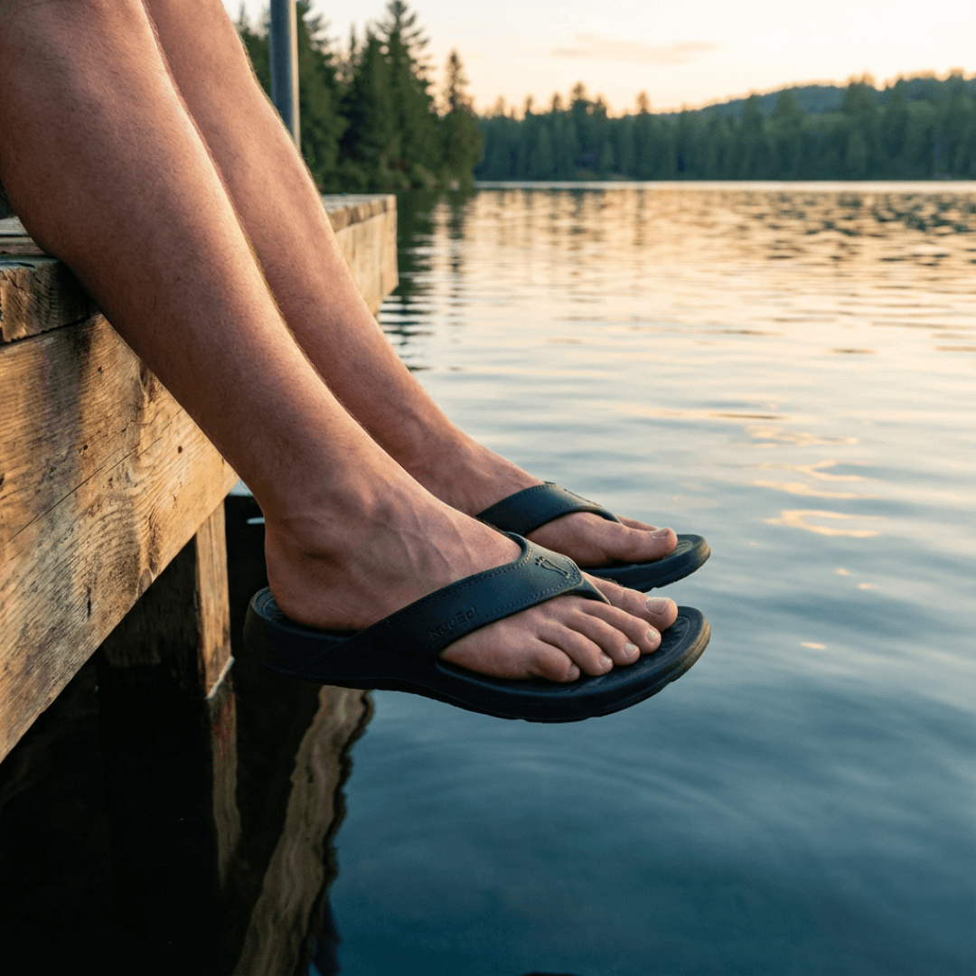 NuuSol Women's Cascade Recovery Flip Flop