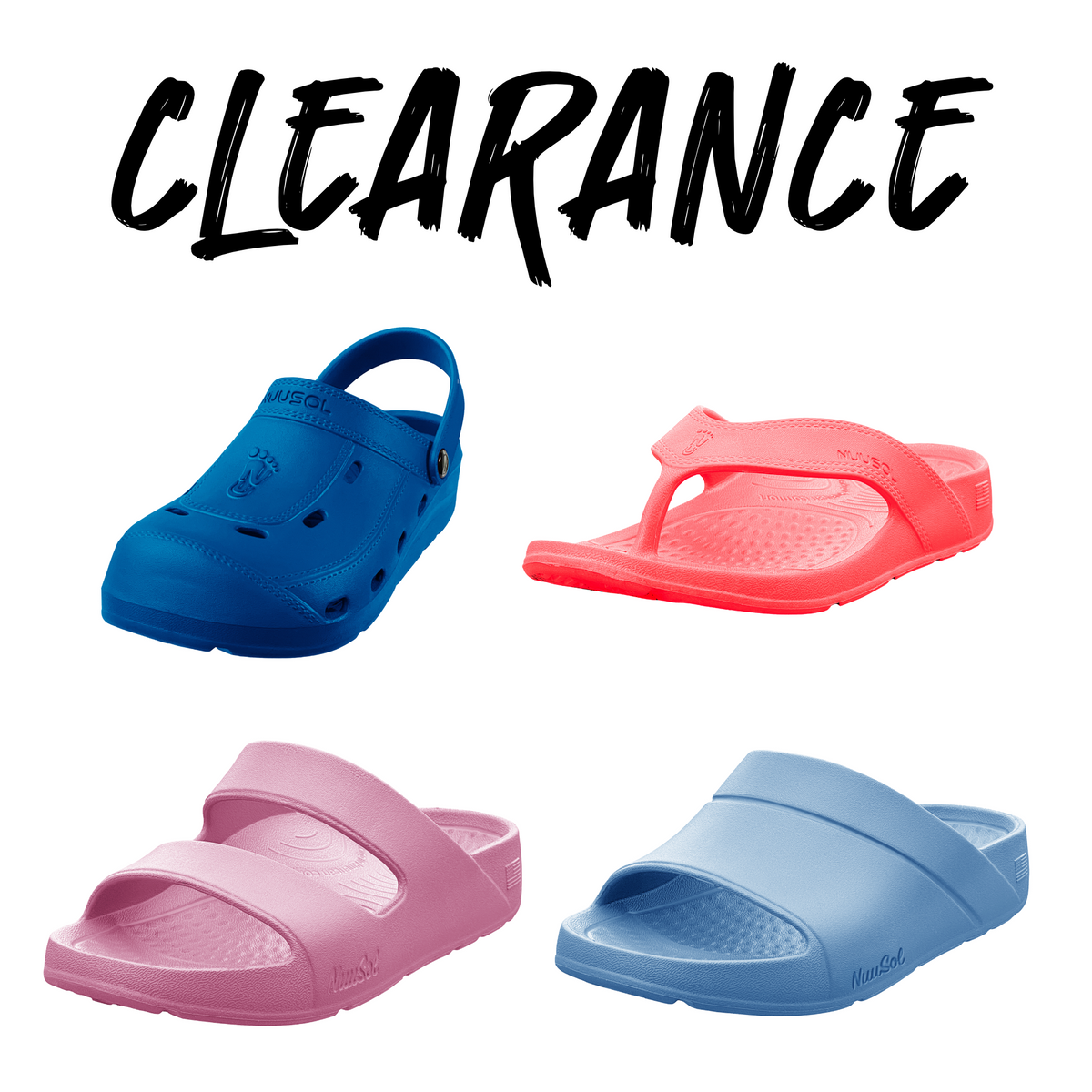 NuuSol Women's Clearance Recovery Footwear