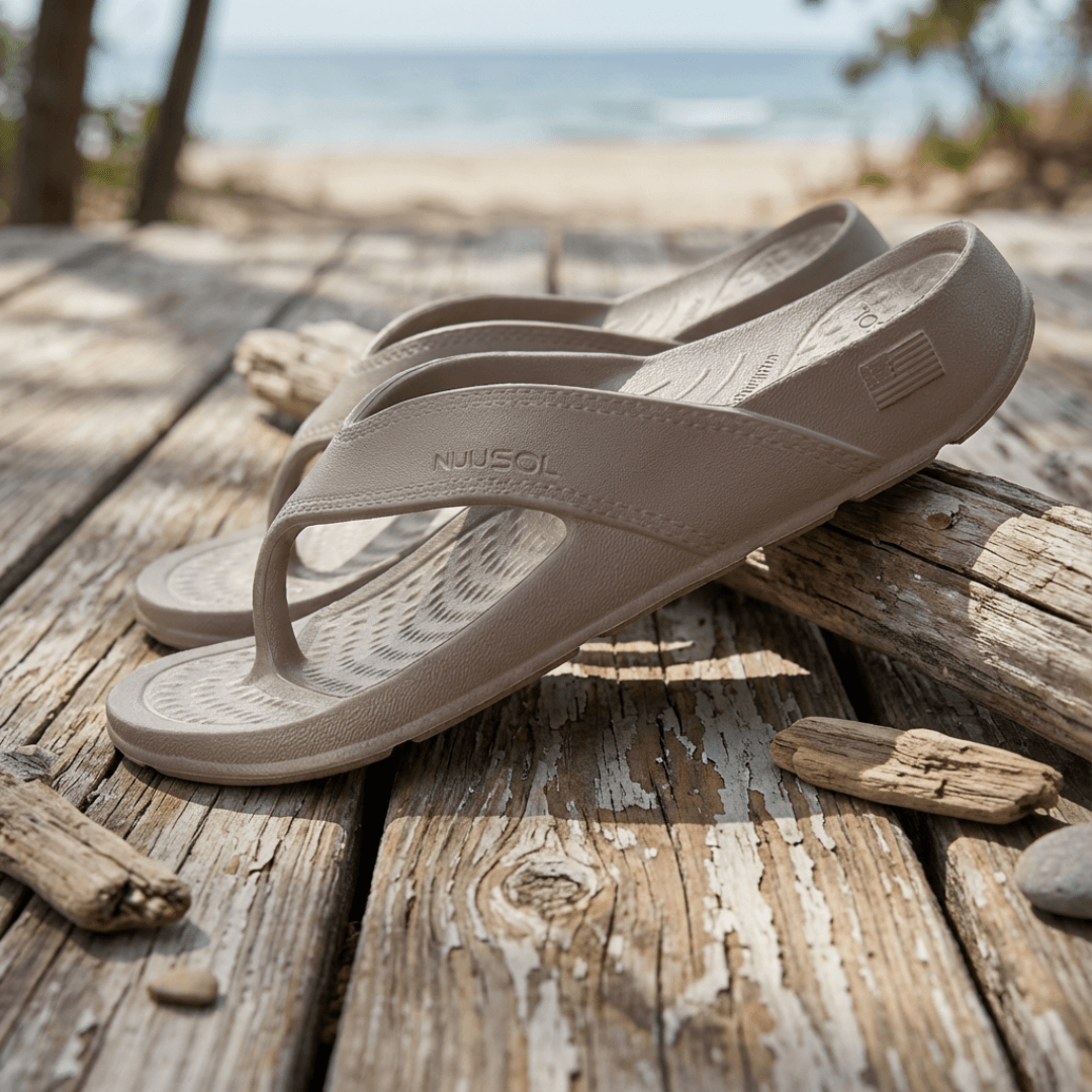 NuuSol Women's Cascade Recovery Flip Flop