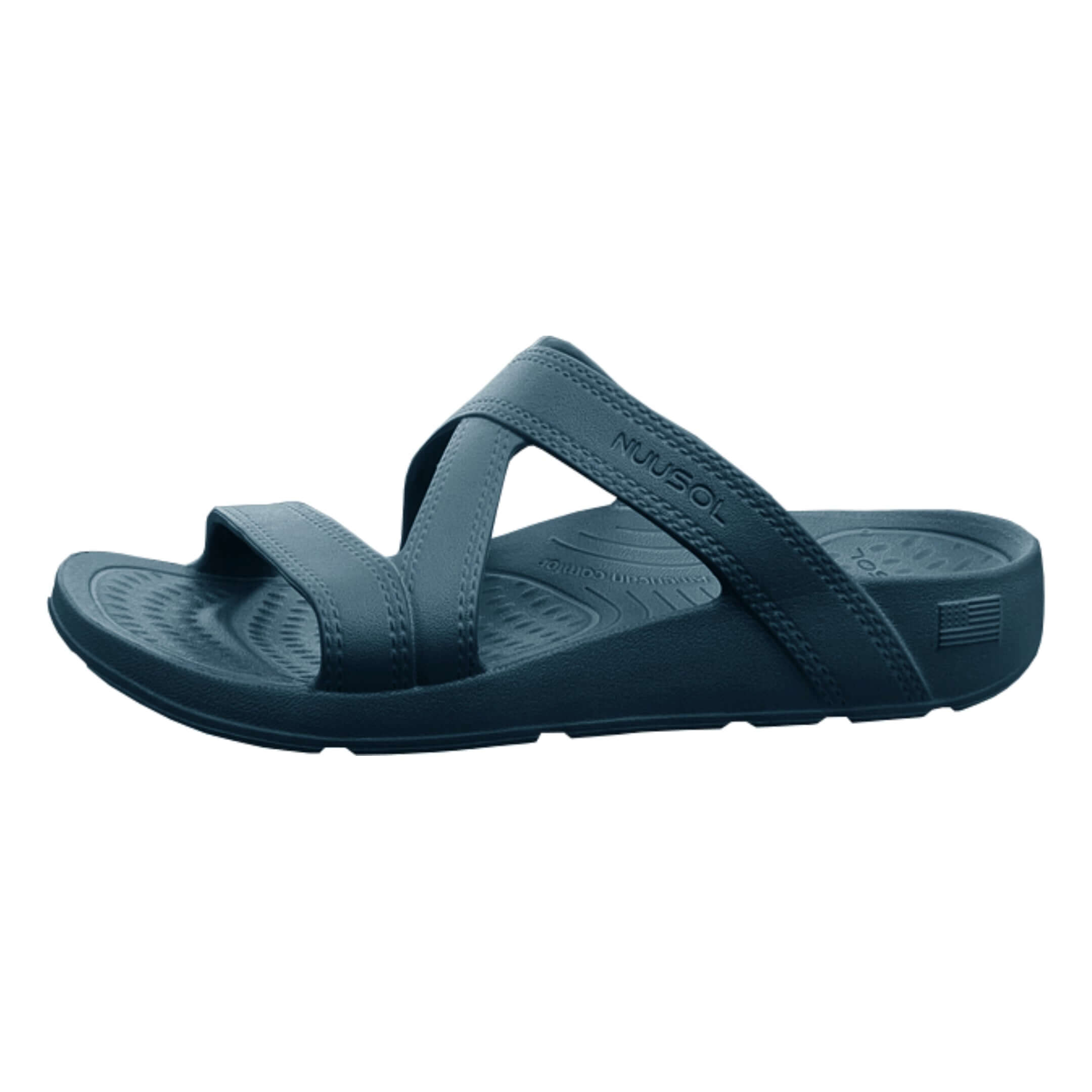 NuuSol Women's Hailey Recovery Slide - The NuuSol Women's Hailey Recovery Slide offers lightweight comfort, arch support, and versatile style you can dress up or down. Proudly made in the USA. - $44.99