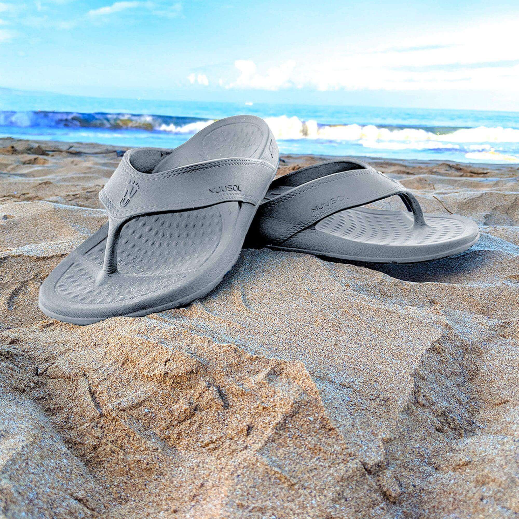 NuuSol Women's Cascade Recovery Flip Flop | NuuSol Men's Cascade Recovery Flip Flop | NuuSol Kid's Cascade Recovery Flip Flop | The most comfortable flip flops in the world, proudly Made In USA.