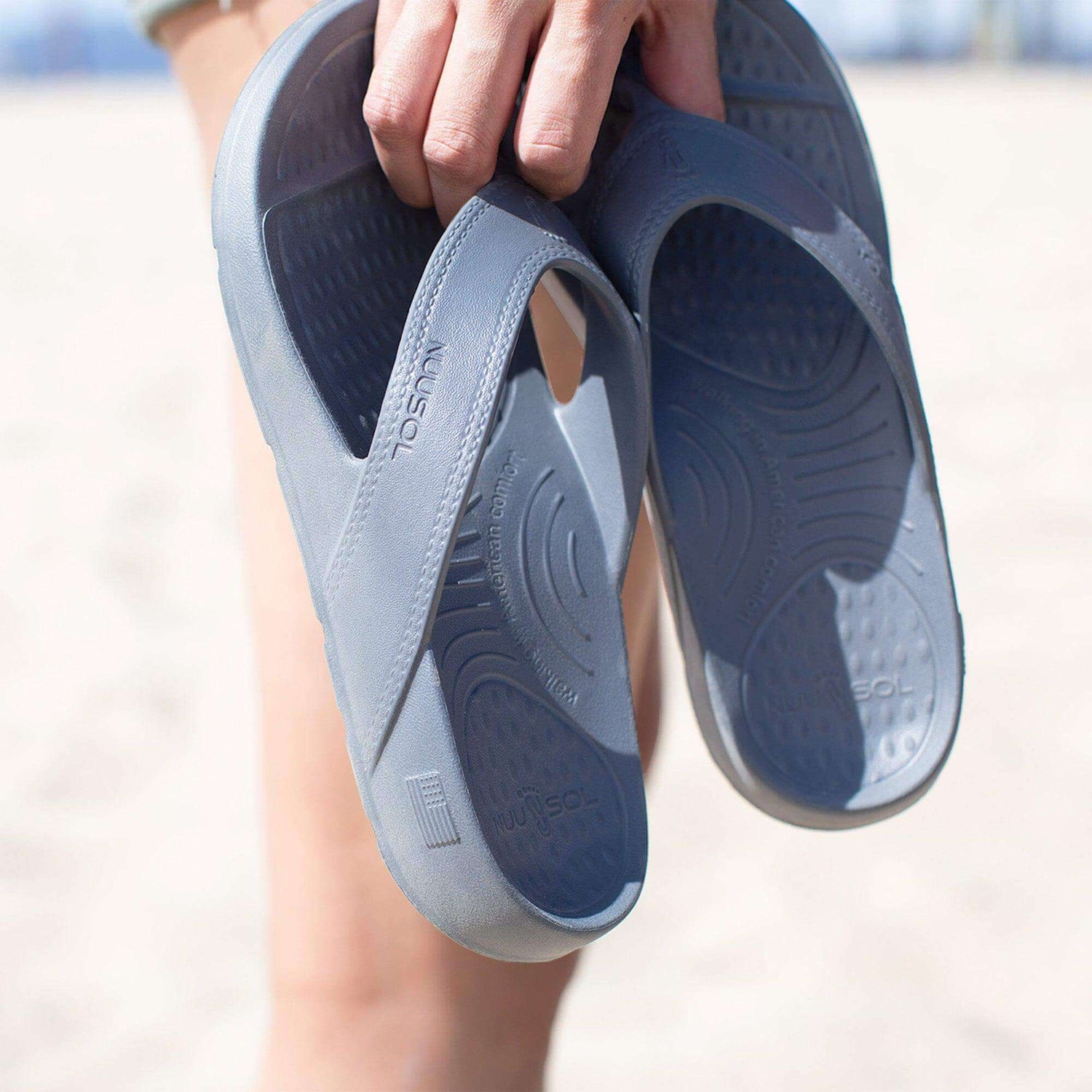 NuuSol Women's Cascade Recovery Flip Flop