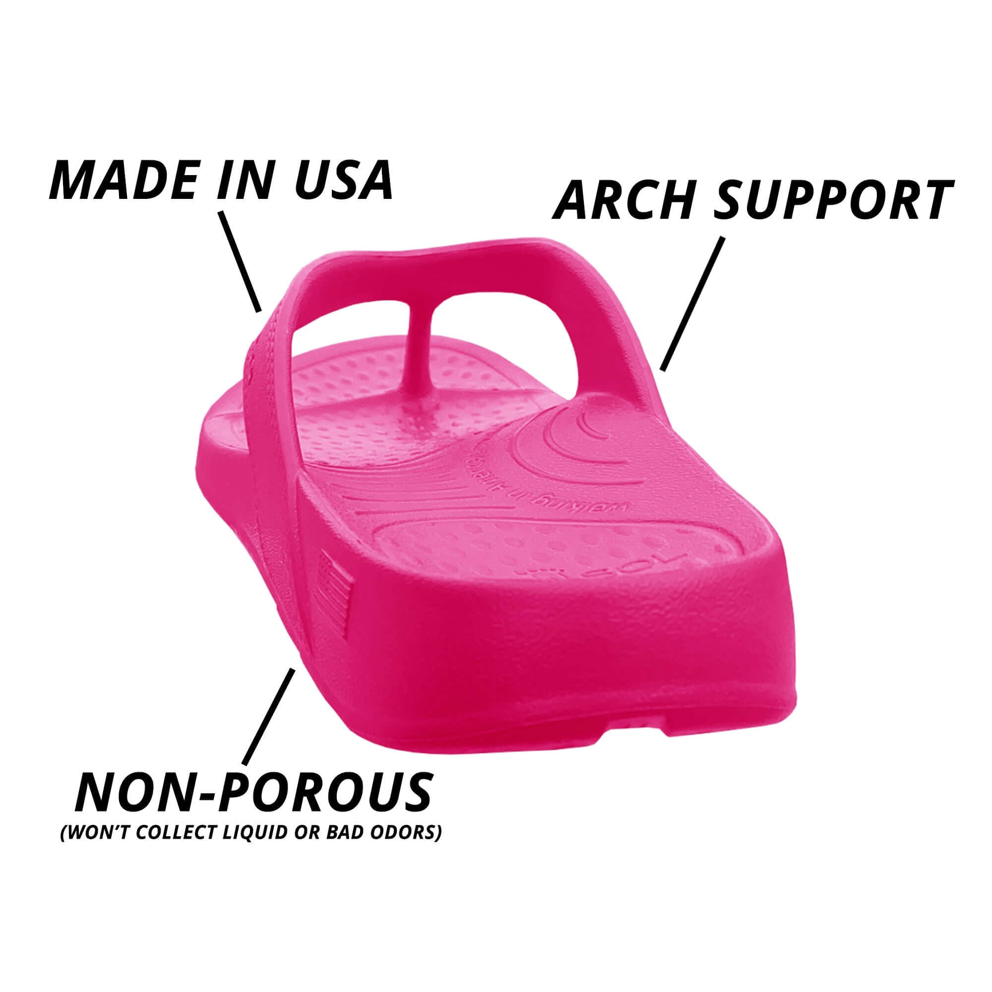 NuuSol Women's Cascade Recovery Flip Flop | NuuSol Men's Cascade Recovery Flip Flop | NuuSol Kid's Cascade Recovery Flip Flop | The most comfortable flip flops in the world, proudly Made In USA.