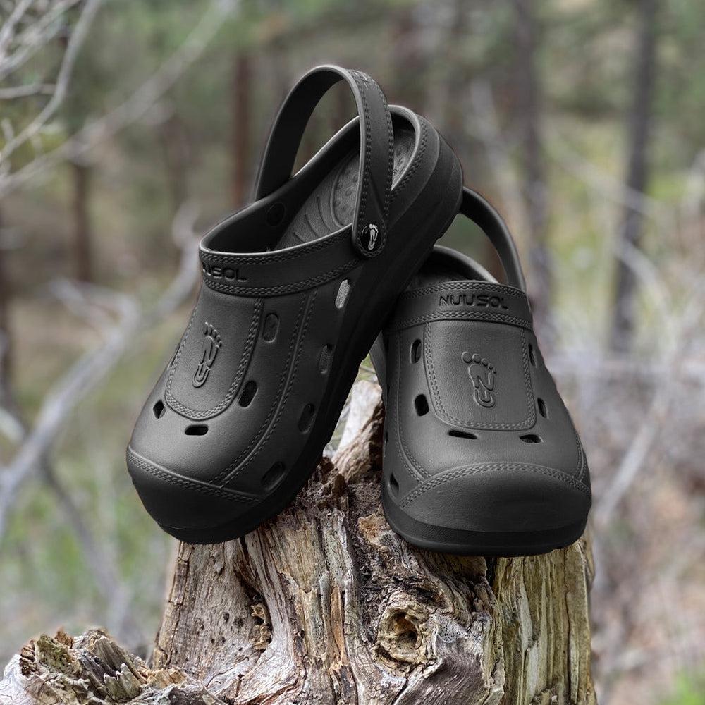 NuuSol Women's McCall Recovery Clog, NuuSol Men's McCall Recovery Clog, NuuSol Kid's McCall Recovery Clog. Unisex design. The most comfortable clog in the world, proudly Made In USA.