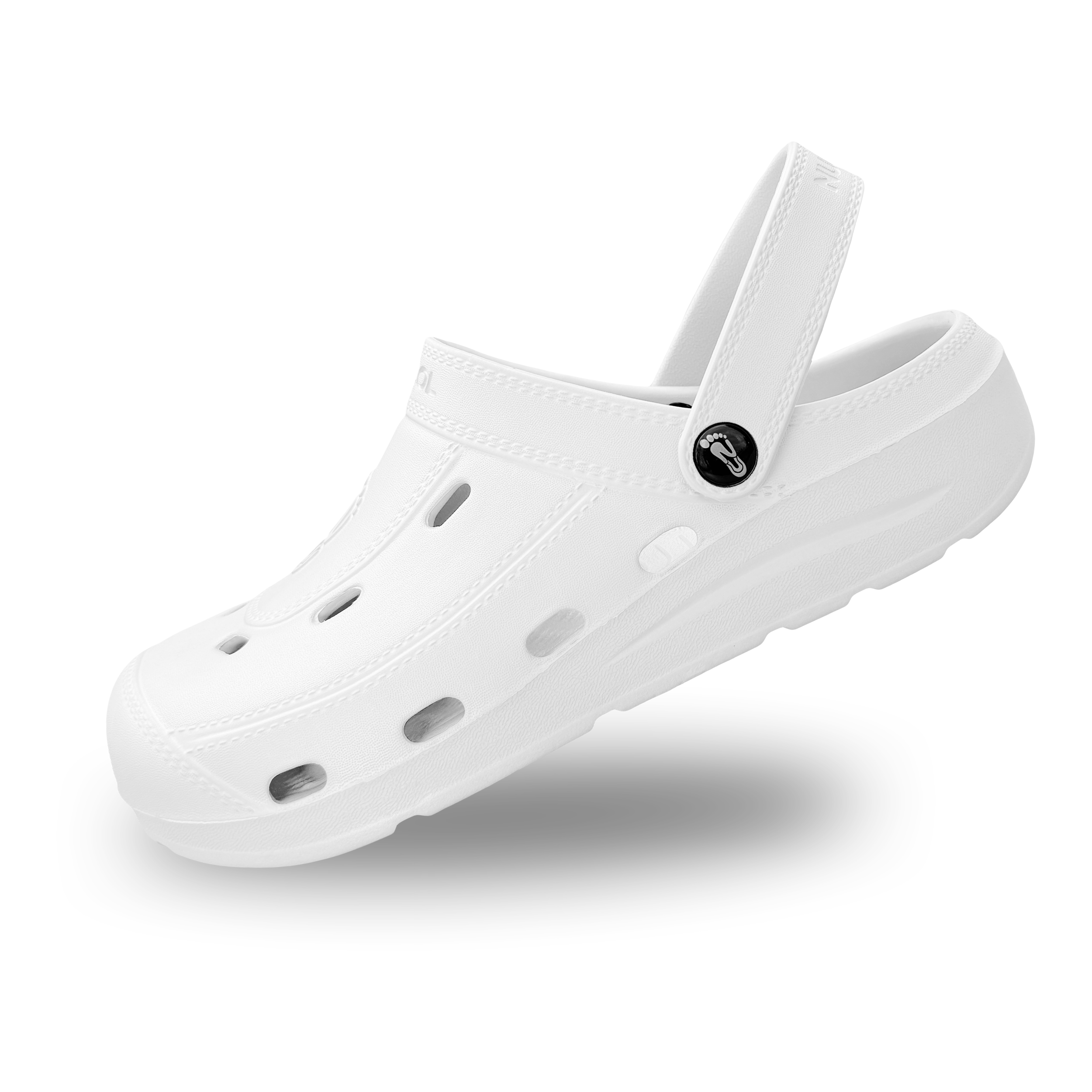 NuuSol Women's McCall Recovery Clog, NuuSol Men's McCall Recovery Clog, NuuSol Kid's McCall Recovery Clog. Unisex design. The most comfortable clog in the world, proudly Made In USA.