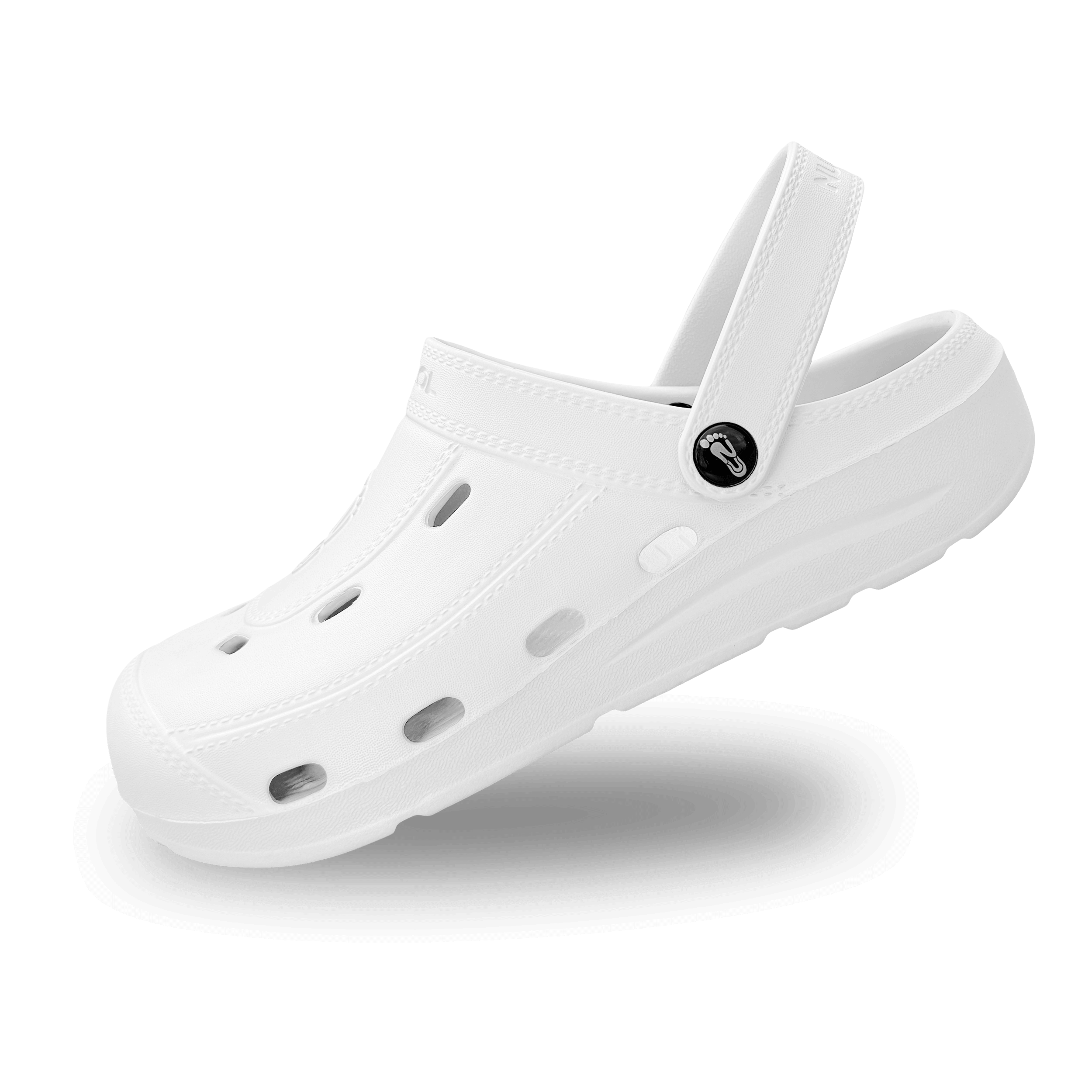 NuuSol Women's McCall Recovery Clog, NuuSol Men's McCall Recovery Clog, NuuSol Kid's McCall Recovery Clog. Unisex design. The most comfortable clog in the world, proudly Made In USA.