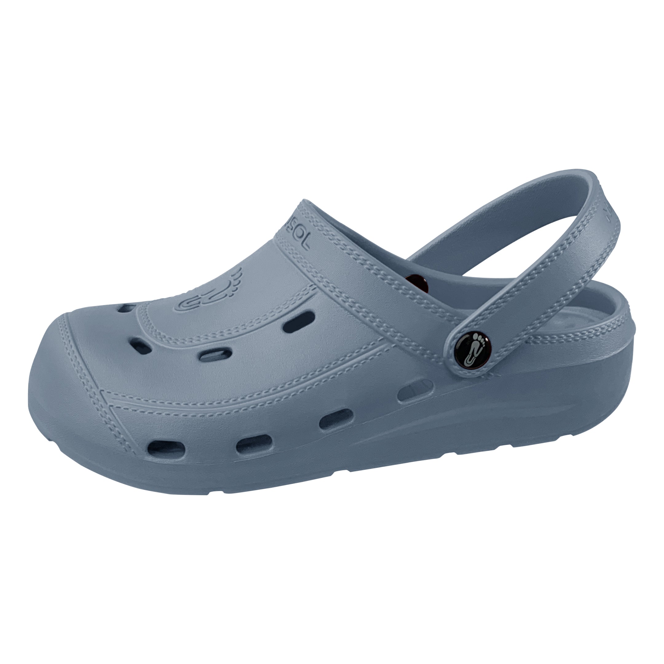 NuuSol Women's McCall Recovery Clog, NuuSol Men's McCall Recovery Clog, NuuSol Kid's McCall Recovery Clog. Unisex design. The most comfortable clog in the world, proudly Made In USA.