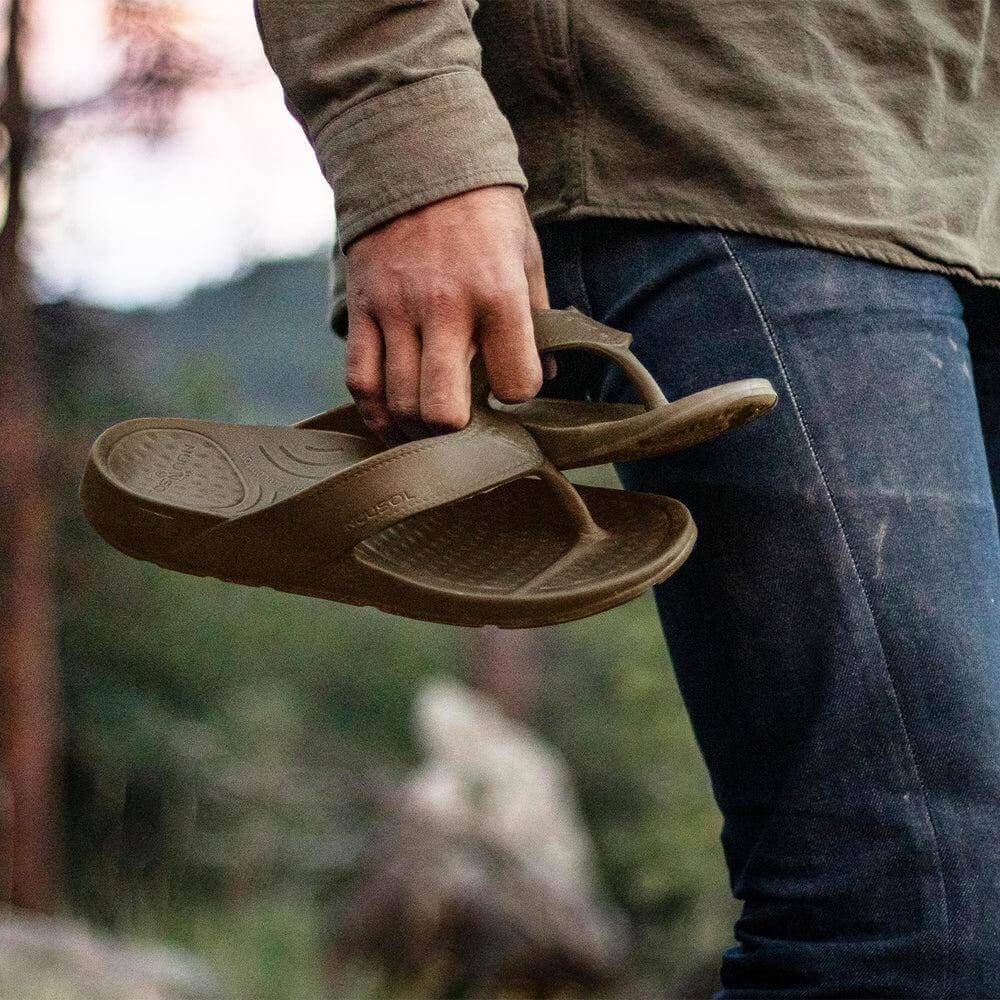 Men's Cascade Flip Flop-NuuSol Men's Cascade Flip Flop-Made In USA Recovery Footwear-Flip Flop