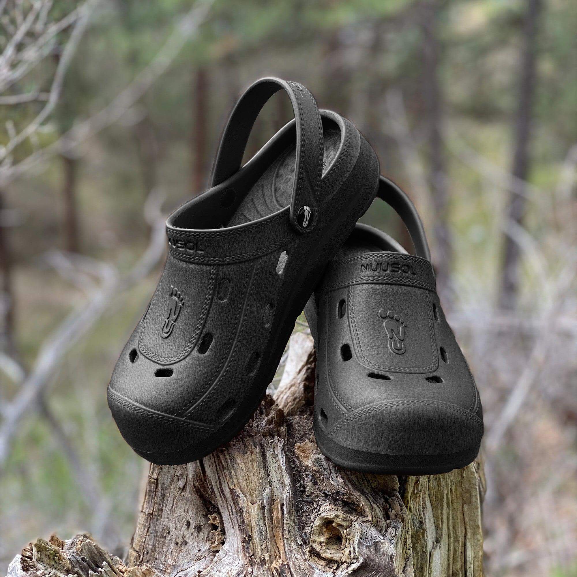 NuuSol Women's McCall Recovery Clog, NuuSol Men's McCall Recovery Clog, NuuSol Kid's McCall Recovery Clog. Unisex design. The most comfortable clog in the world, proudly Made In USA.