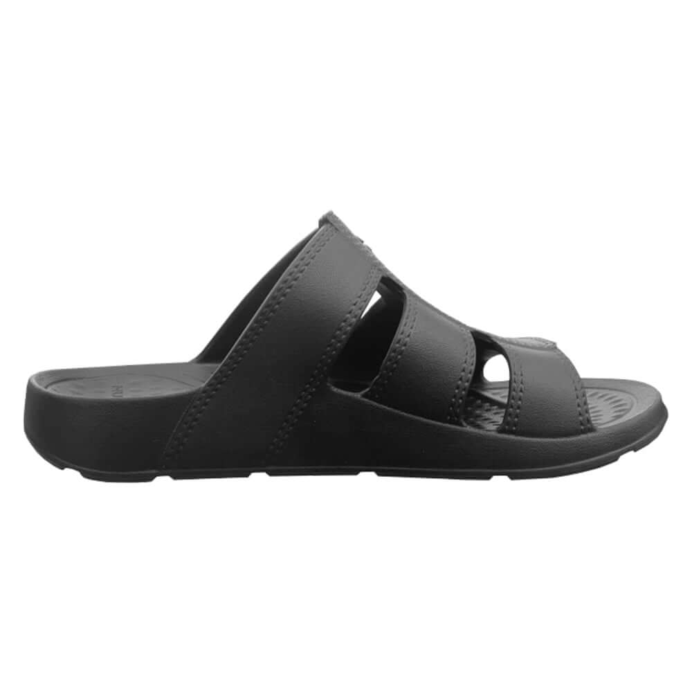 NuuSol Men's Stanley Recovery Slide - The NuuSol Men's Stanley Recovery Slide delivers lightweight comfort, arch support, and easy slip-on recovery. Durable, slip-resistant, and made in the USA. - $44.99
