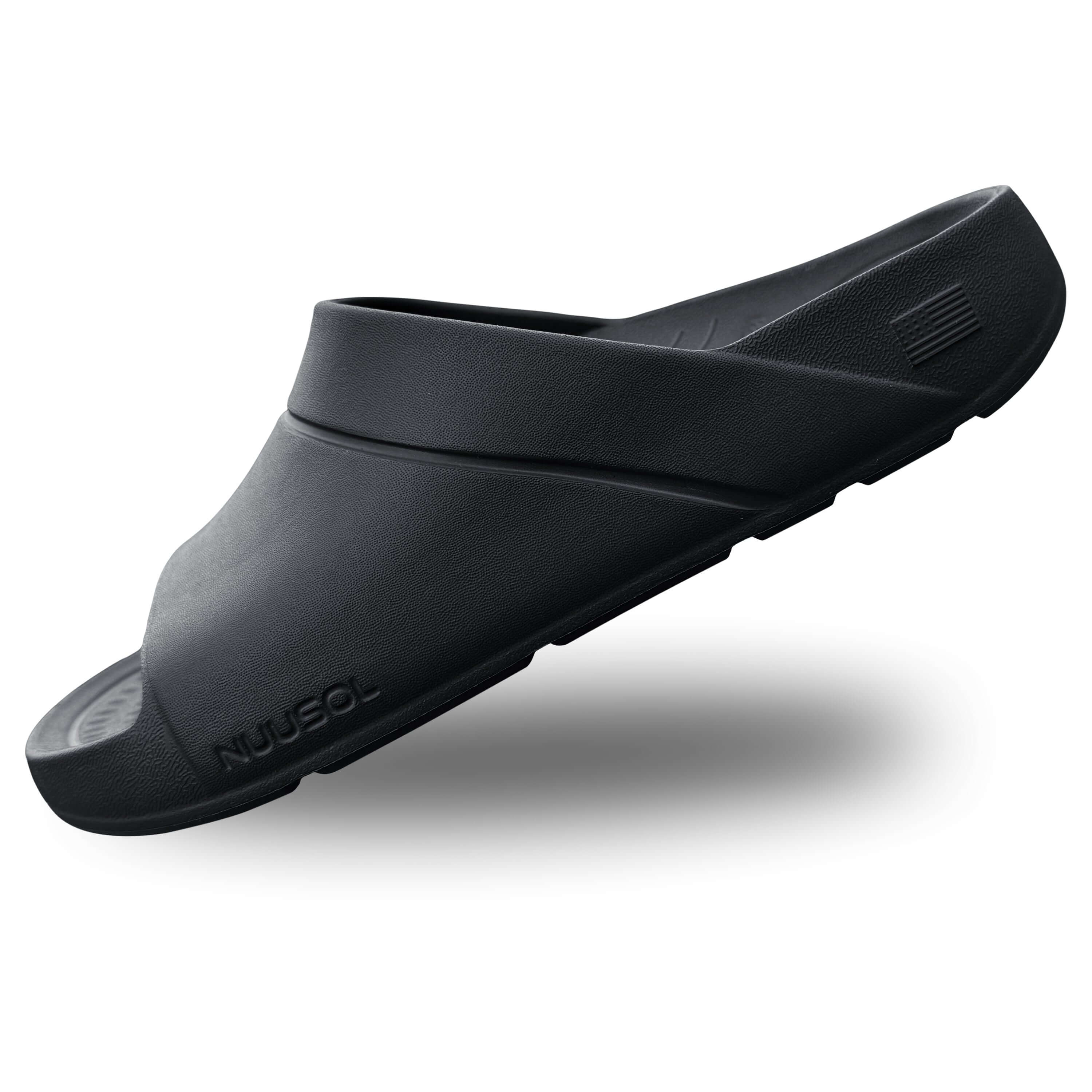 シューズ(男性用) CLUBHAUS My Own SlideSandals - Black NuuSol Men's Sawtooth Recovery Slide - Proudly Made In USA