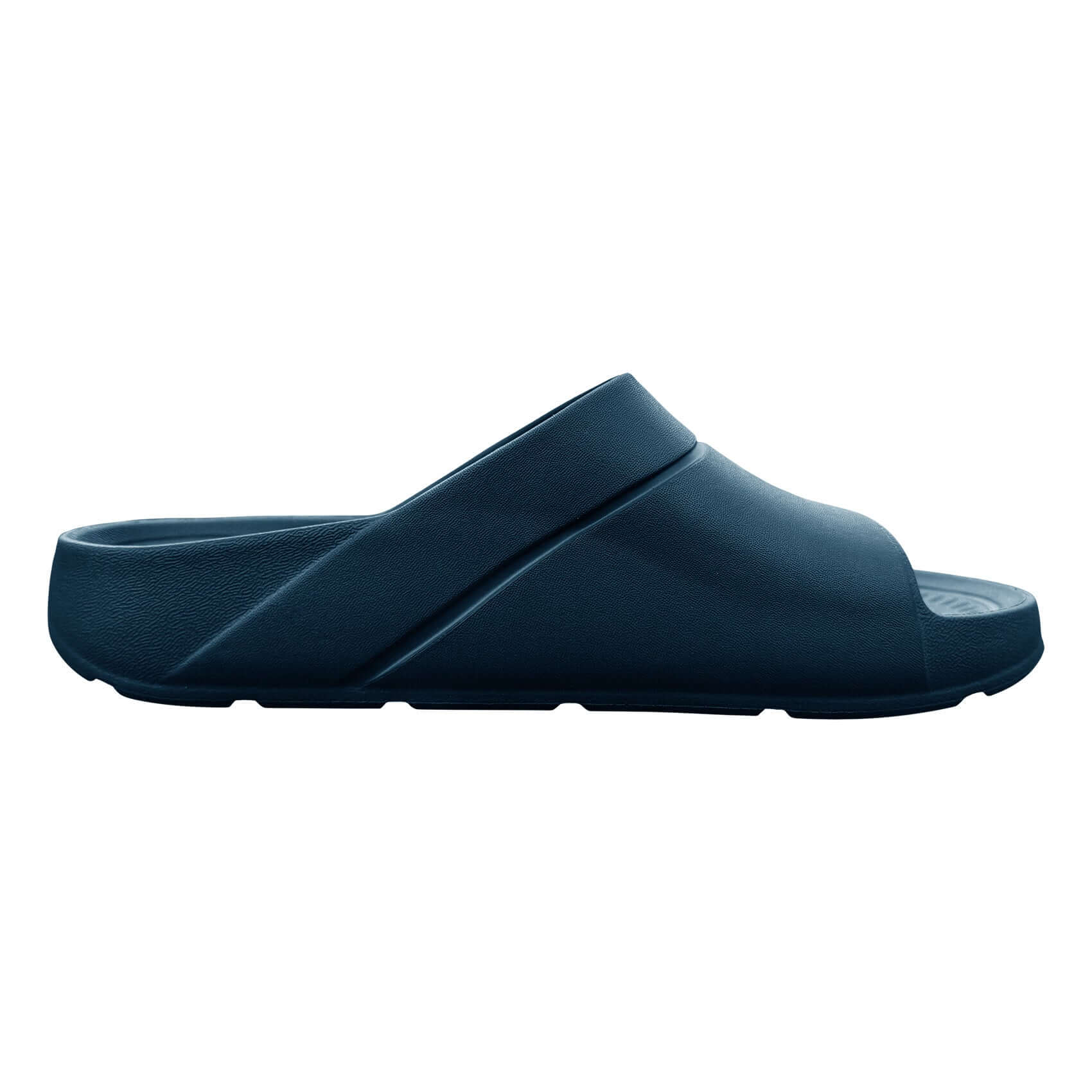 NuuSol Men's Sawtooth Recovery Slide - NuuSol Men's Sawtooth Recovery Slide - recover stronger with soft cushioning, arch support, and a contoured footbed. All-day relief, proudly Made in USA.