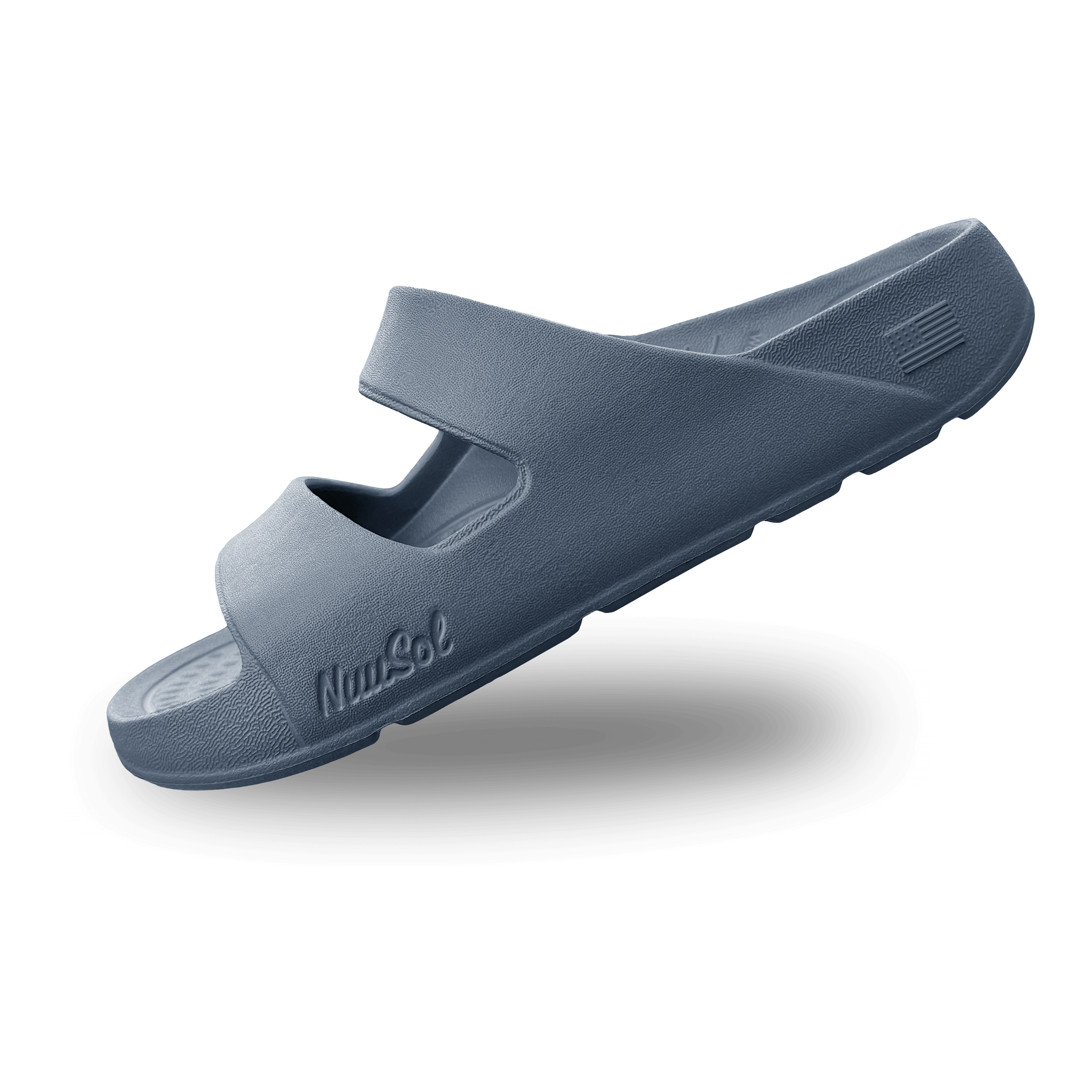 NuuSol Women's Sun Valley Recovery Slide - NuuSol Women's Sun Valley Recovery Slide - recover stronger with soft cushioning, arch support, and a contoured footbed. All-day relief, proudly Made in USA.