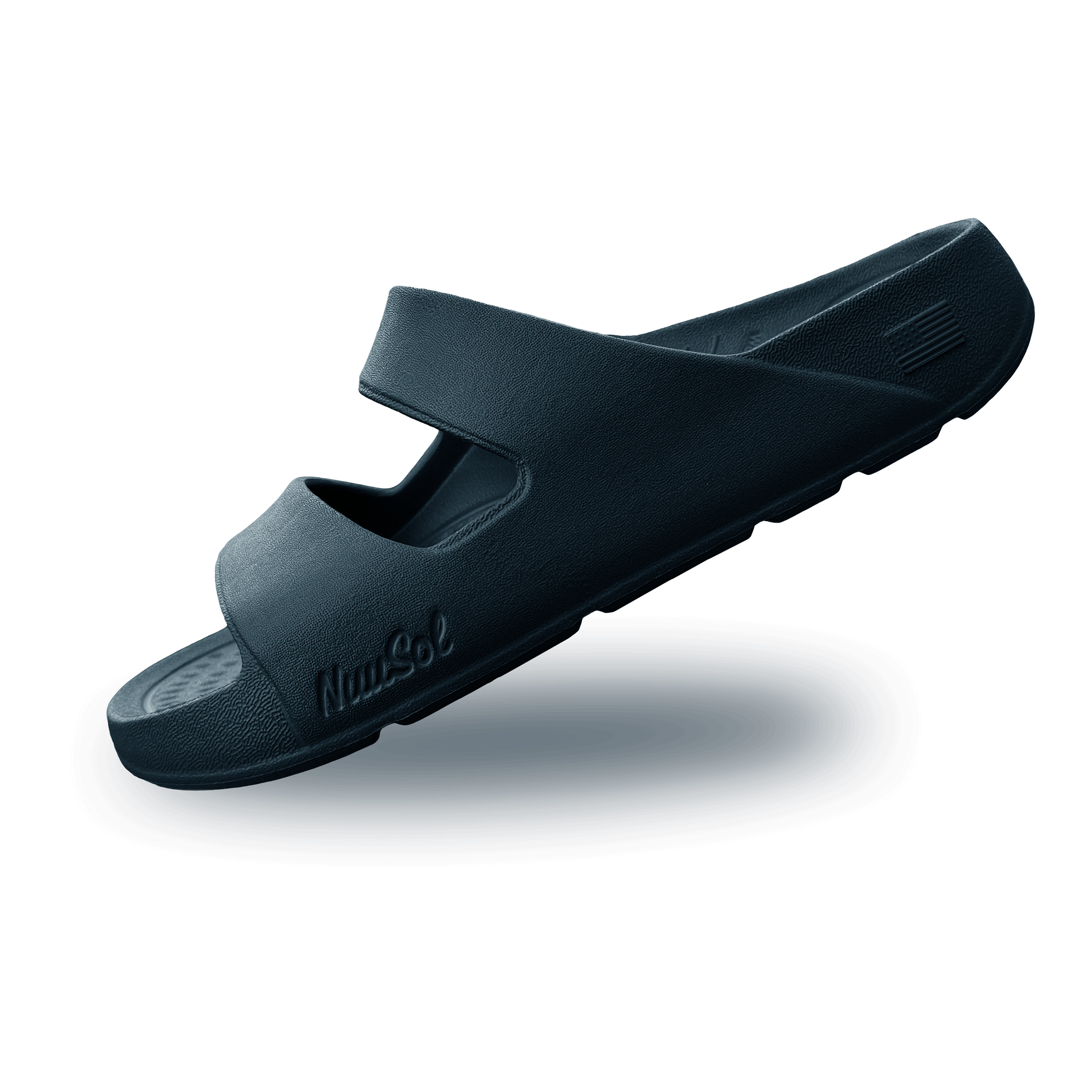 NuuSol Women's Sun Valley Recovery Slide - NuuSol Women's Sun Valley Recovery Slide - recover stronger with soft cushioning, arch support, and a contoured footbed. All-day relief, proudly Made in USA.
