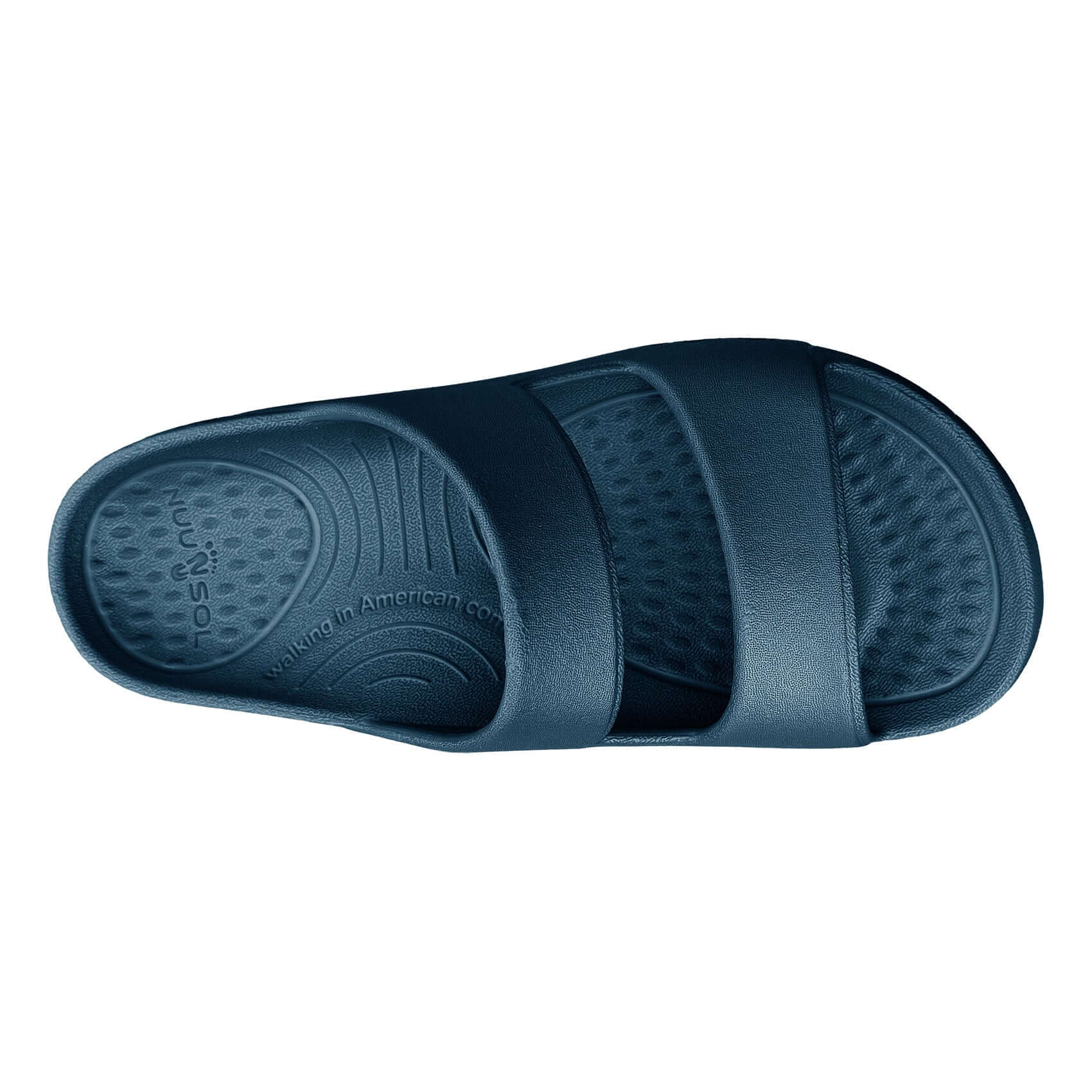 NuuSol Women's Sun Valley Recovery Slide - NuuSol Women's Sun Valley Recovery Slide - recover stronger with soft cushioning, arch support, and a contoured footbed. All-day relief, proudly Made in USA.