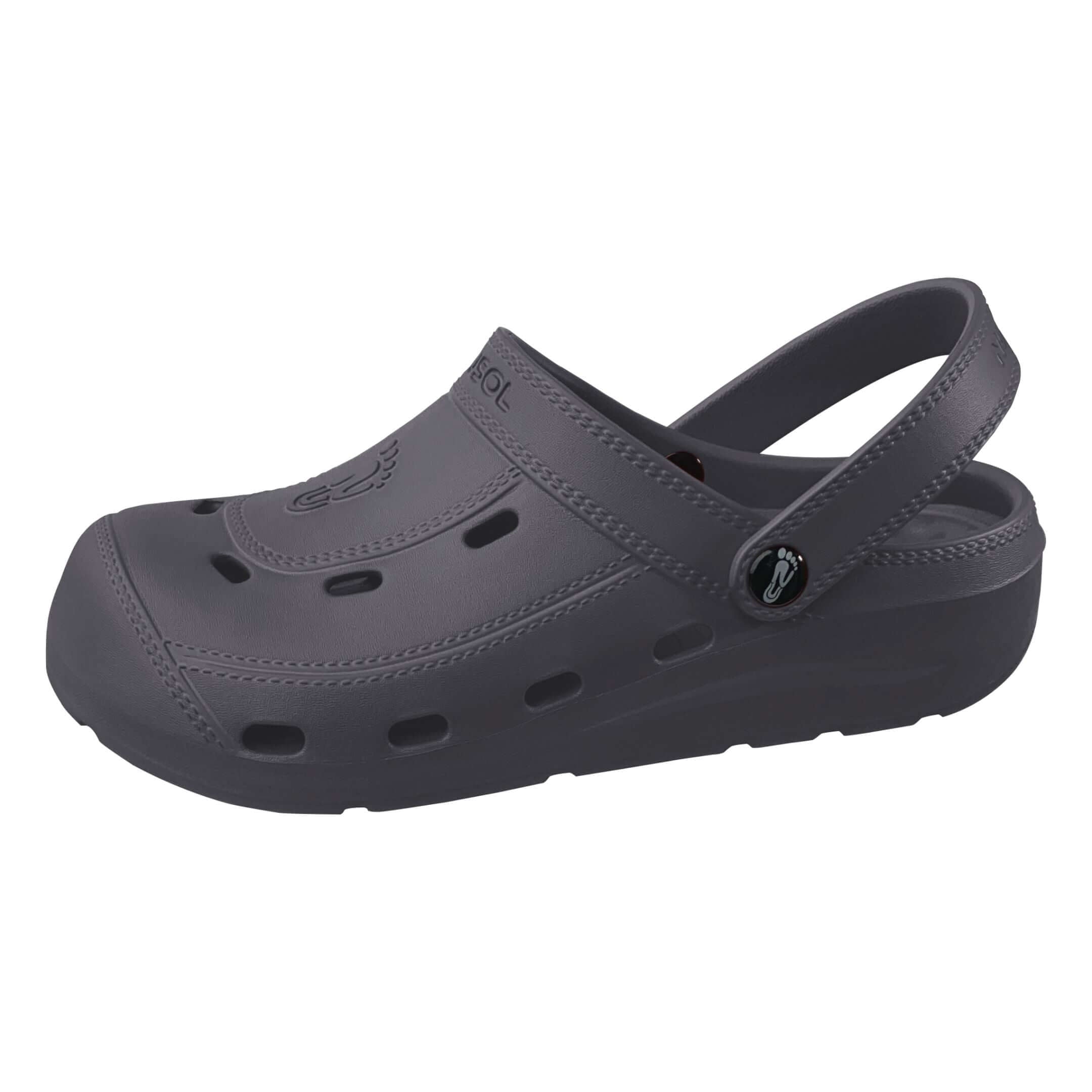 NuuSol Women's McCall Recovery Clog, NuuSol Men's McCall Recovery Clog, NuuSol Kid's McCall Recovery Clog. Unisex design. The most comfortable clog in the world, proudly Made In USA.