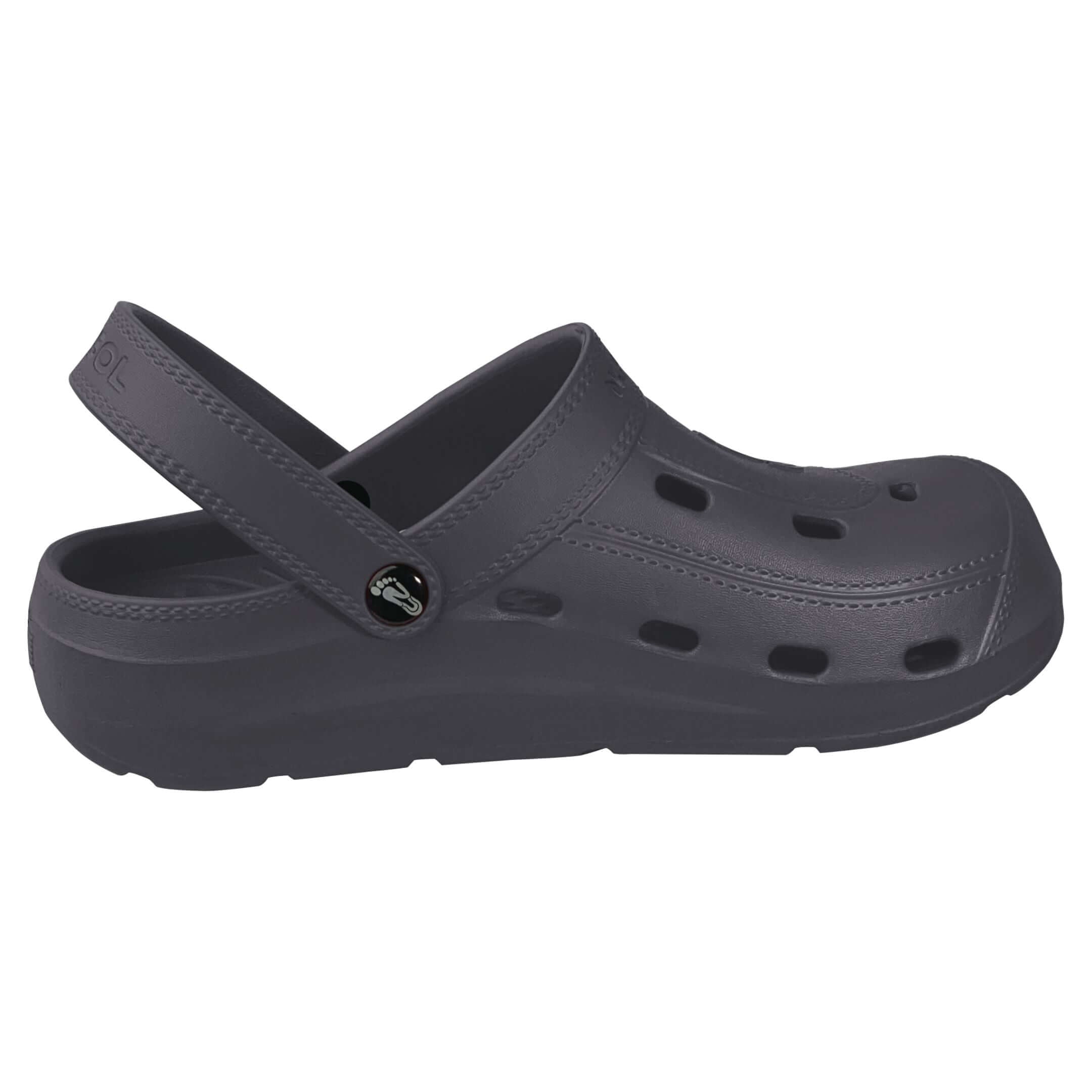 NuuSol Women's McCall Recovery Clog, NuuSol Men's McCall Recovery Clog, NuuSol Kid's McCall Recovery Clog. Unisex design. The most comfortable clog in the world, proudly Made In USA.