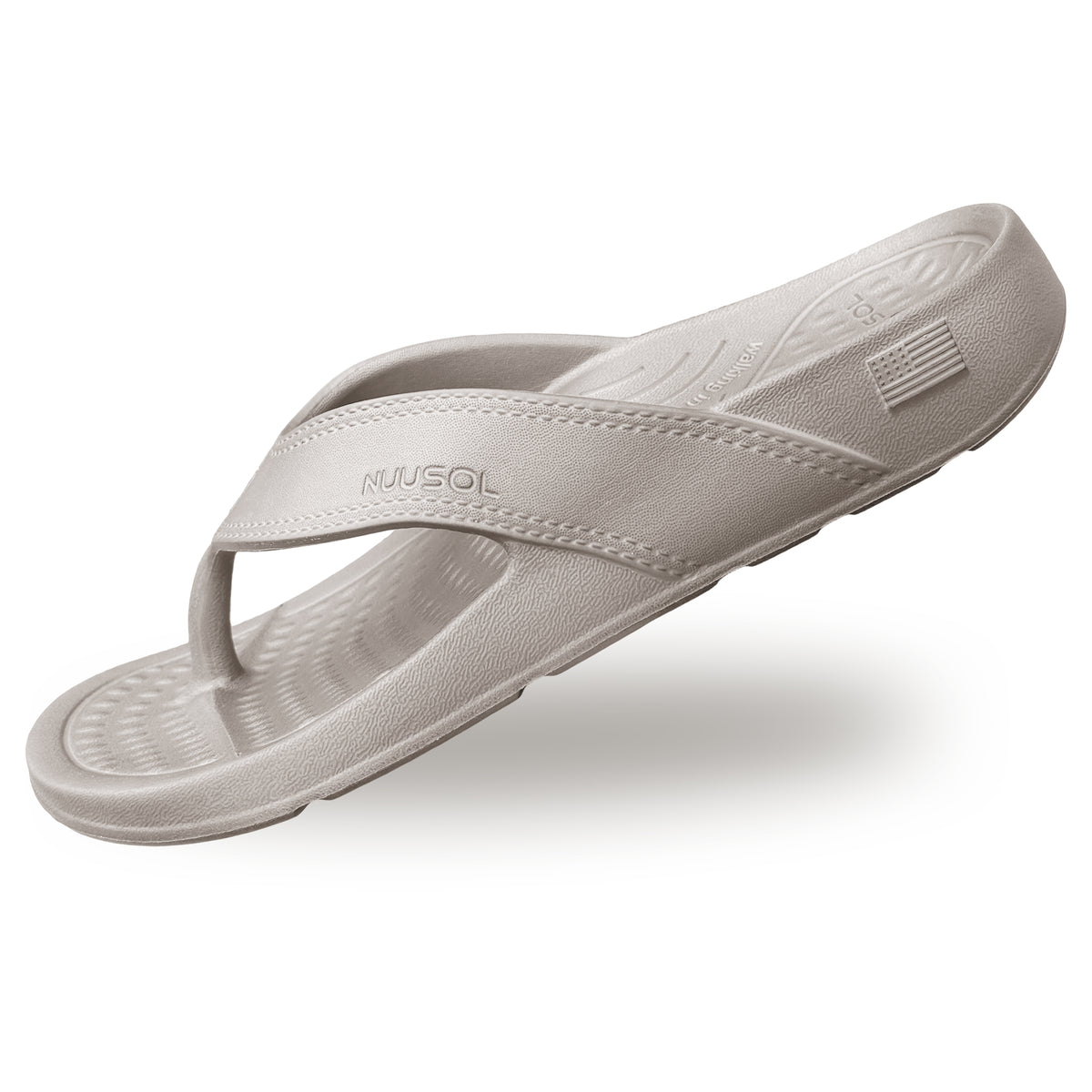 NuuSol Men's Cascade Recovery Flip Flop