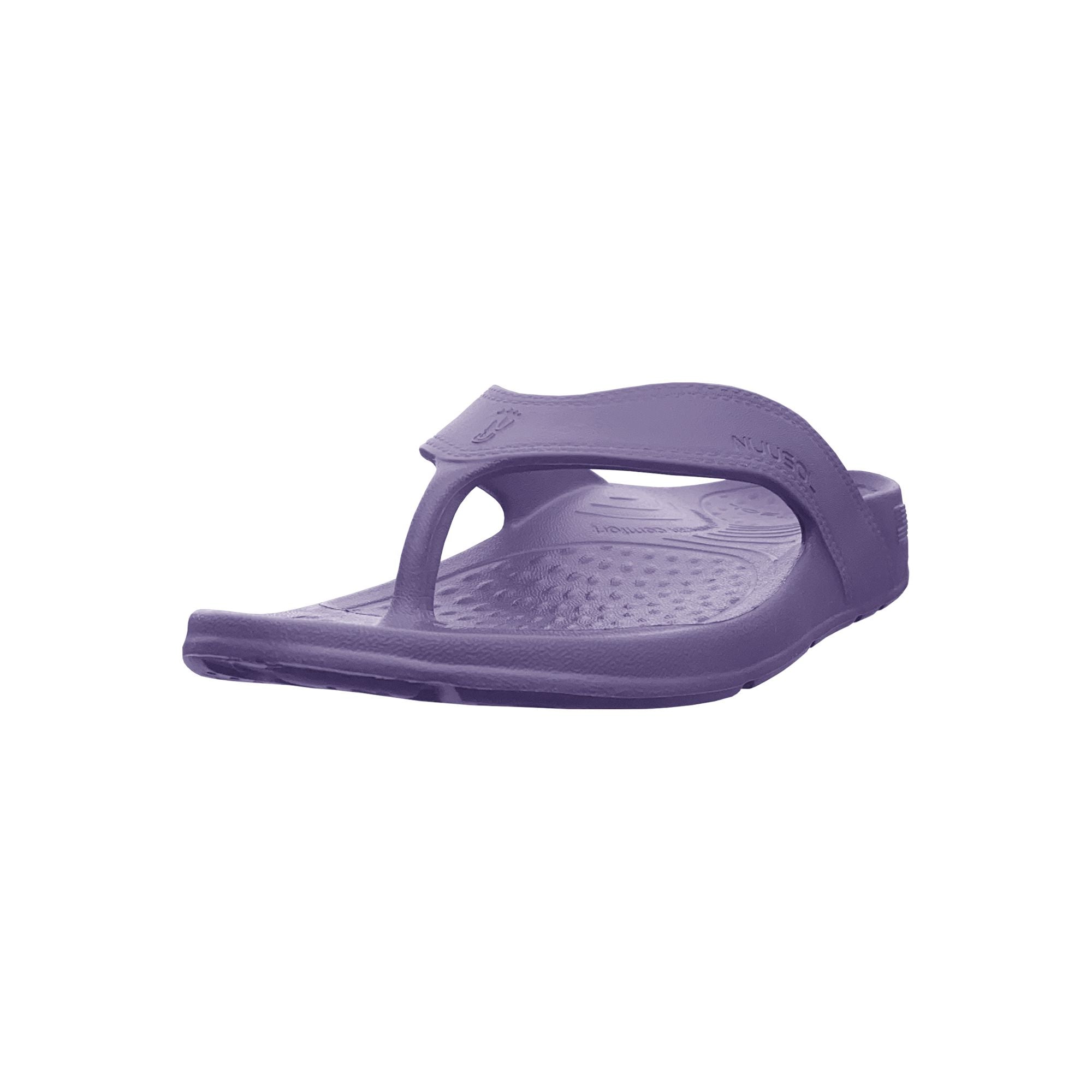 NuuSol Kid s Cascade Flip Flop Made in USA Mom Approved CA Morning Violet Select Size