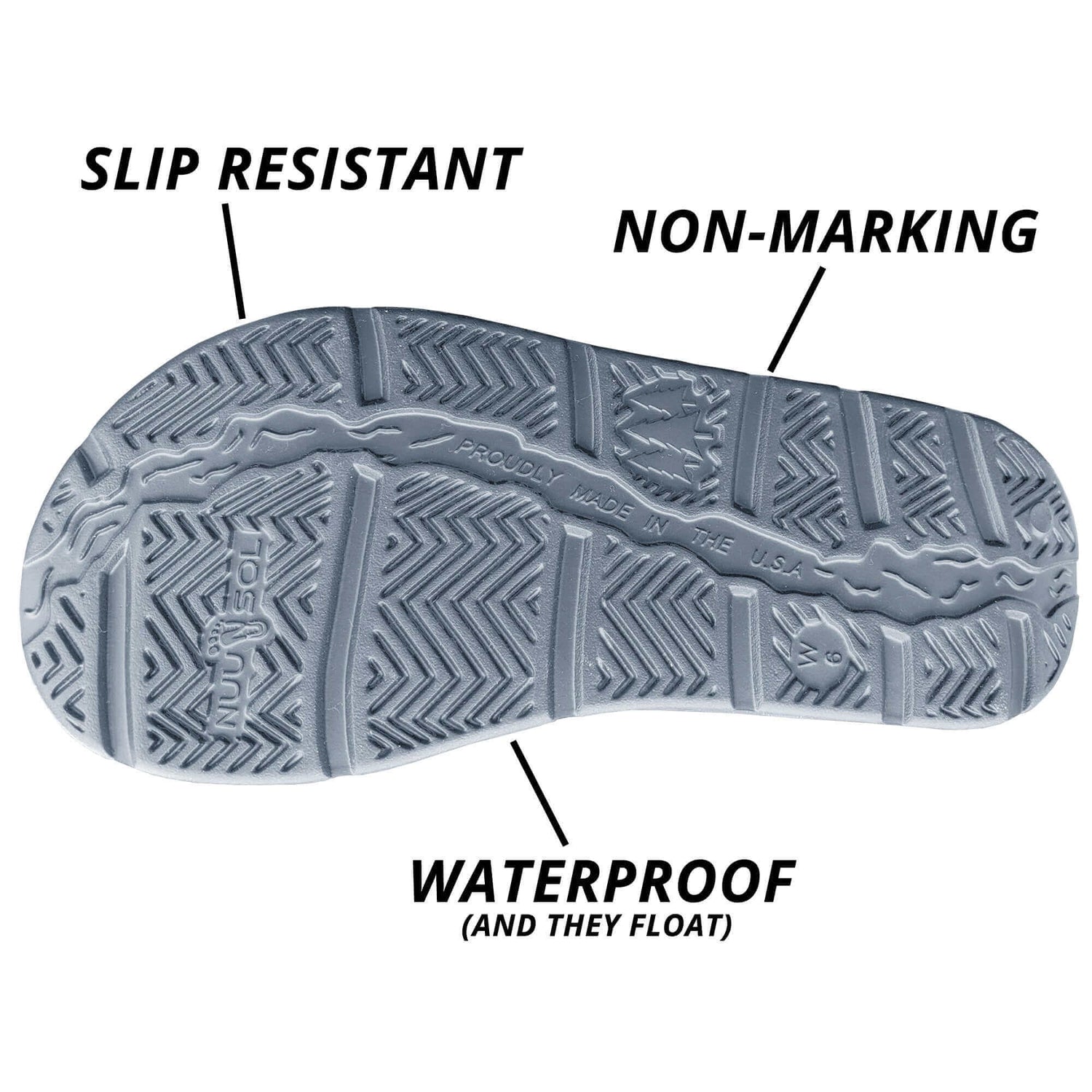 NuuSol Women's Cascade Recovery Flip Flop