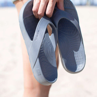 NuuSol Women's Cascade Recovery Flip Flop | NuuSol Men's Cascade Recovery Flip Flop | NuuSol Kid's Cascade Recovery Flip Flop | The most comfortable flip flops in the world, proudly Made In USA.