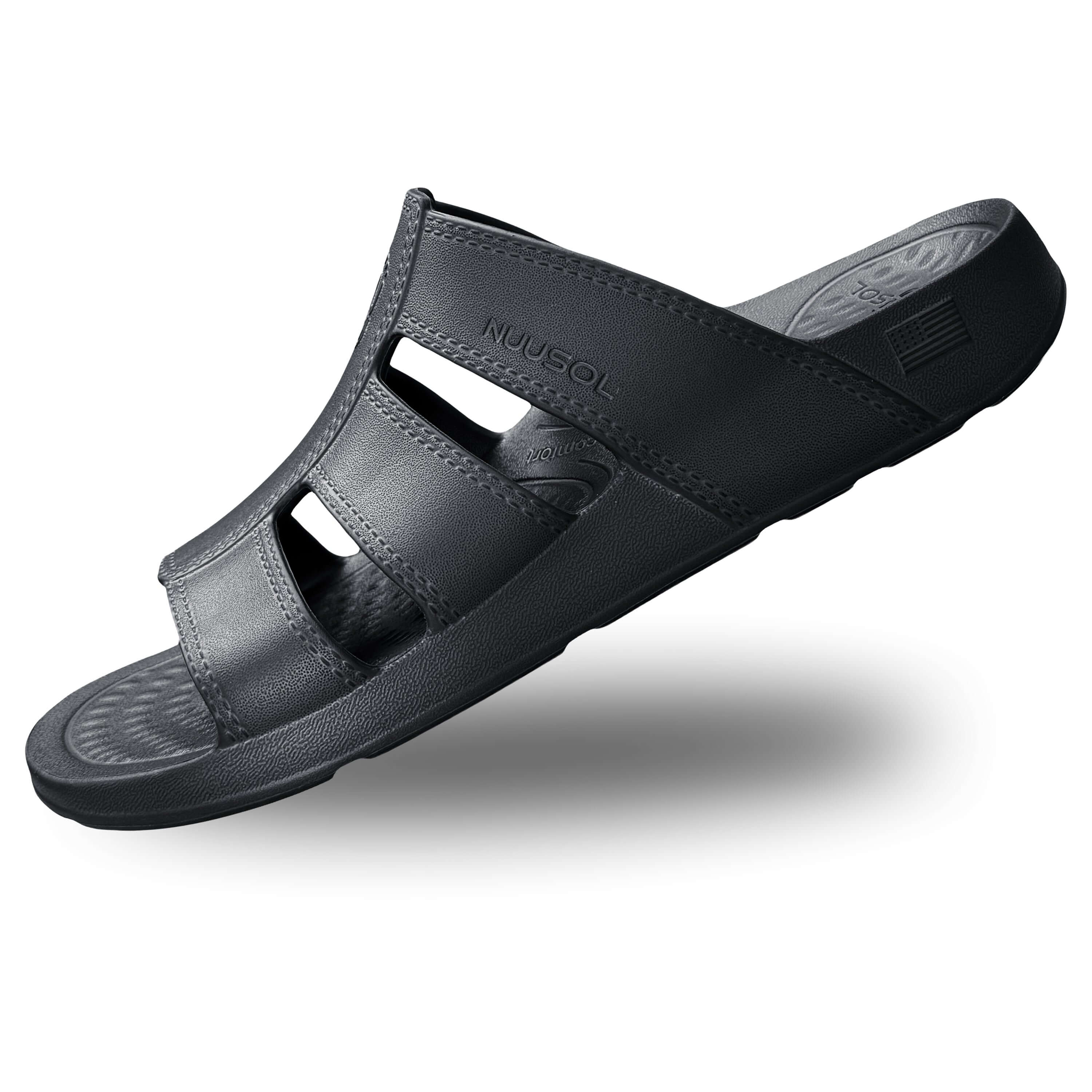 NuuSol Men's Stanley Recovery Slide | Proudly Made In USA