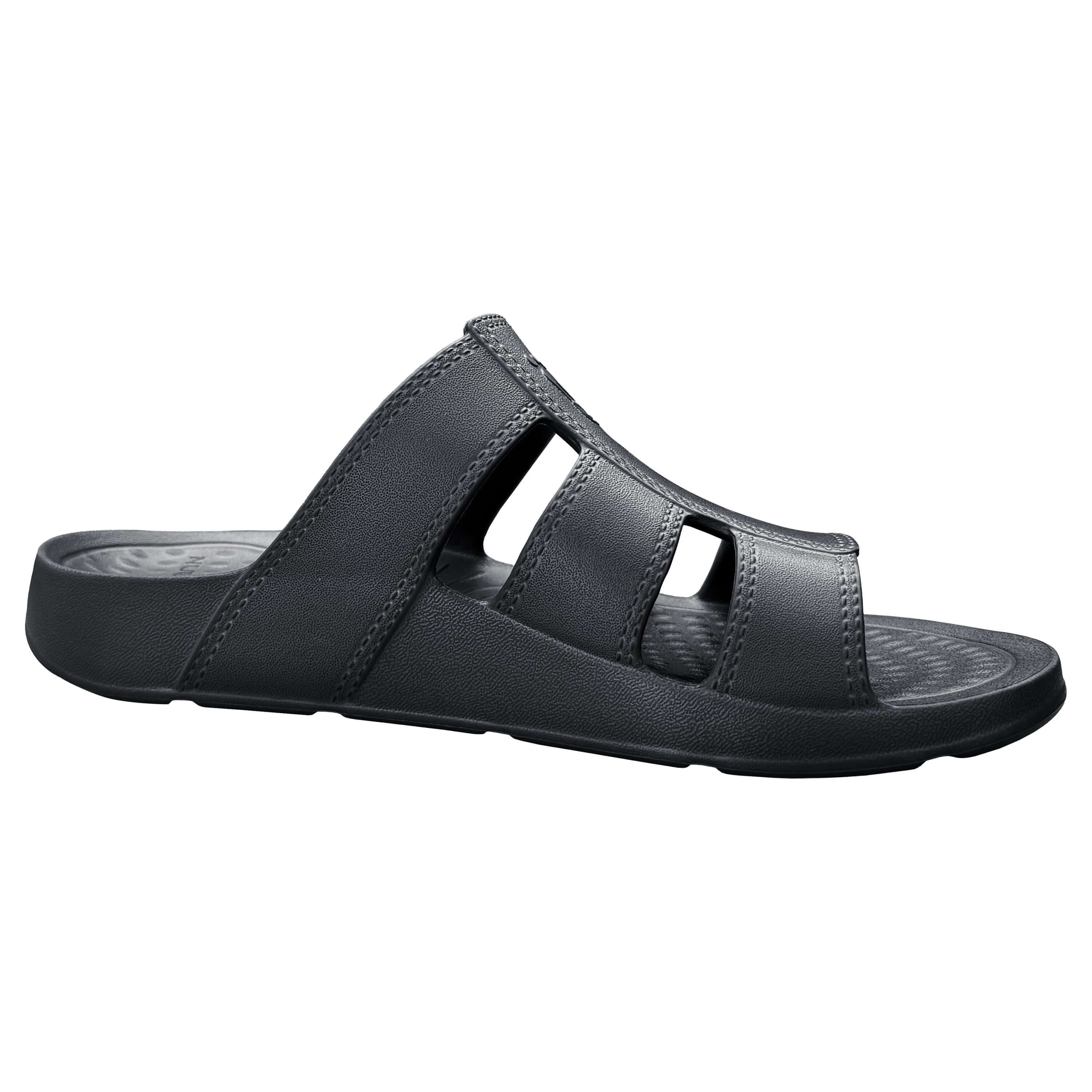 シューズ(男性用) CLUBHAUS My Own SlideSandals - Black NuuSol Men's Stanley Recovery Slide | Proudly Made In USA