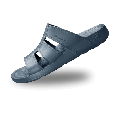 NuuSol Men's Stanley Recovery Slide - NuuSol Men's Sawtooth Recovery Slide - recover stronger with soft cushioning, arch support, and a contoured footbed. All-day relief, proudly Made in USA.