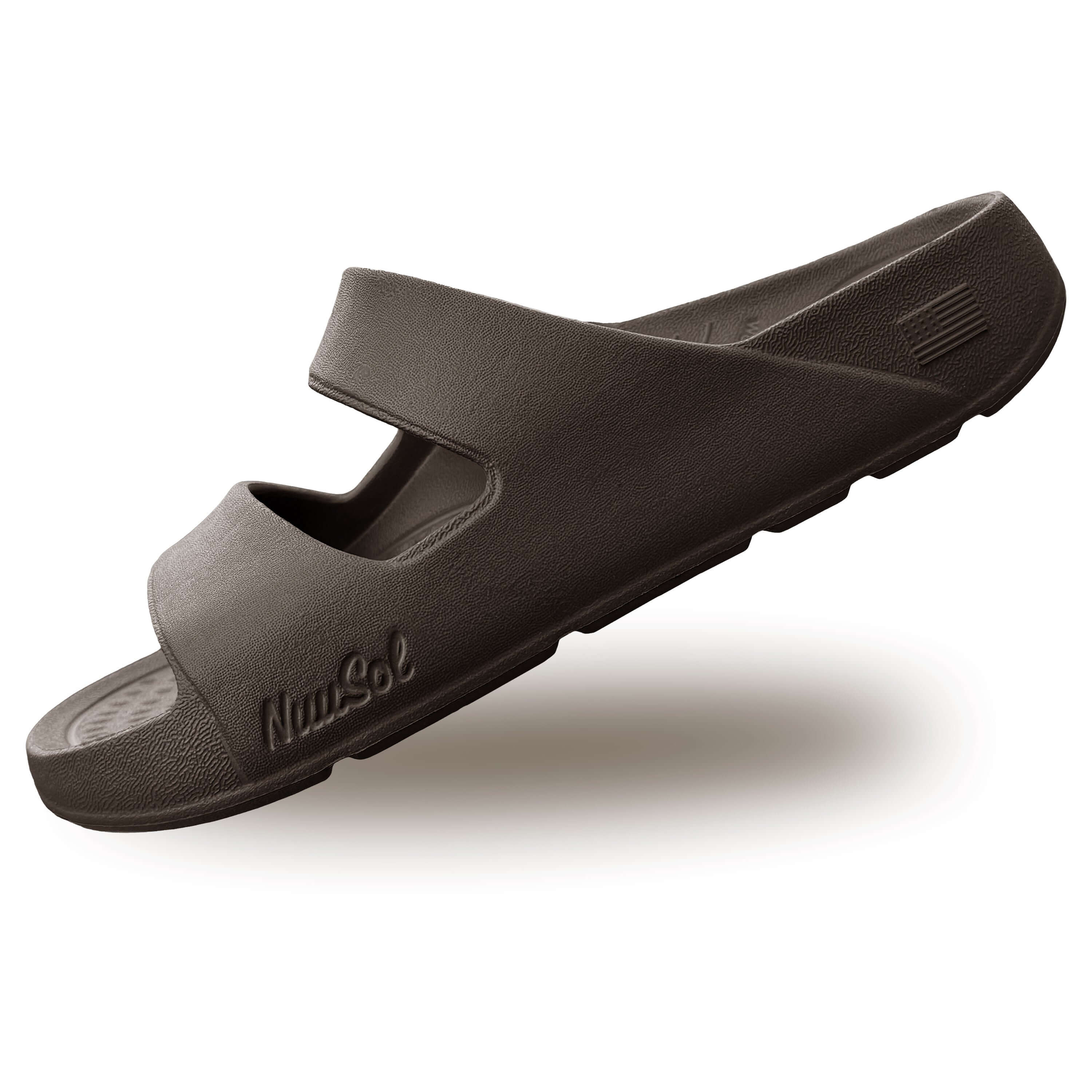NuuSol Women's Sun Valley Recovery Slide-Made In USA