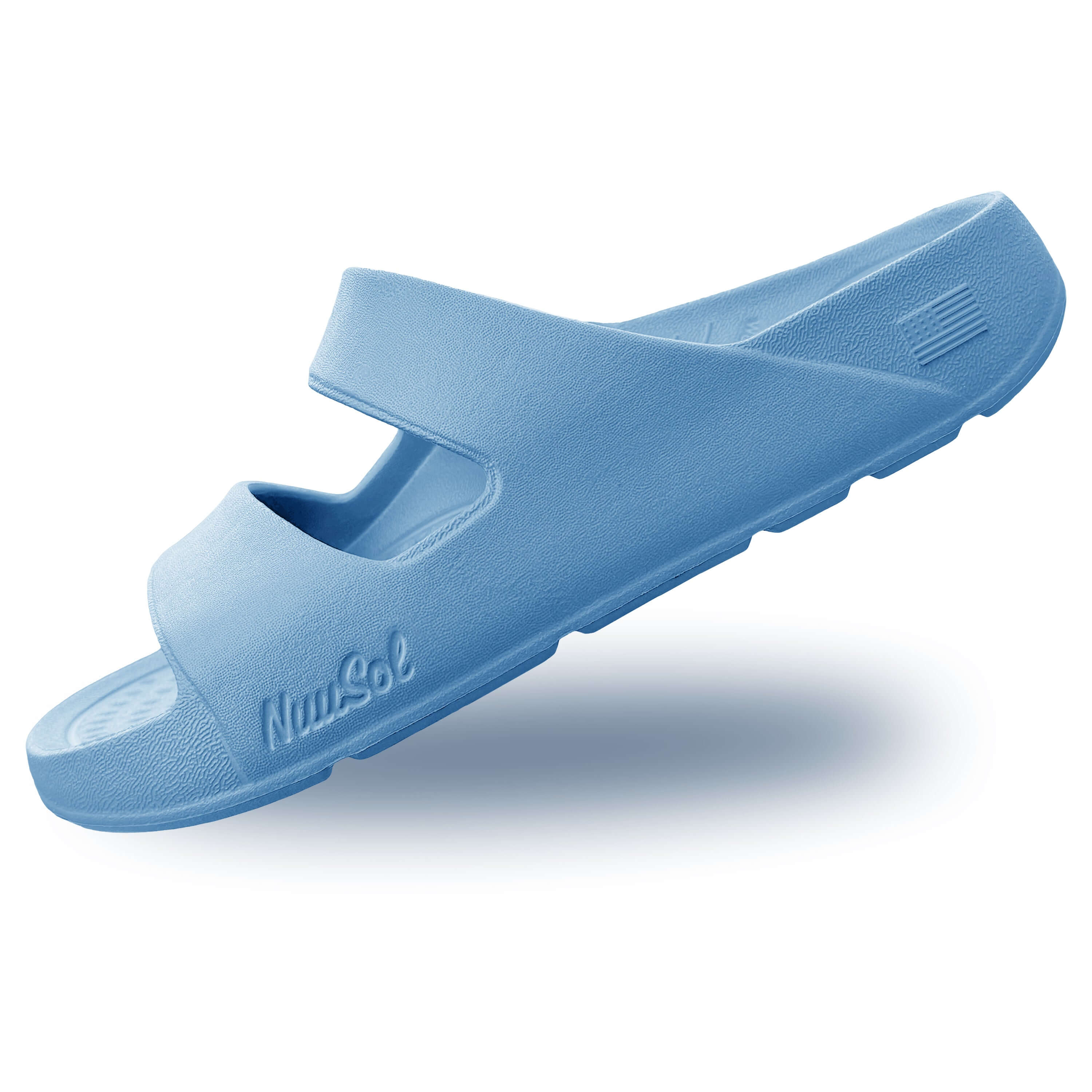 NuuSol Women's Sun Valley Recovery Slide-Made In USA
