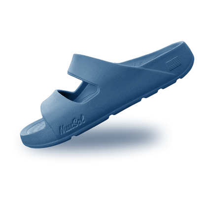  NuuSol Women's Sun Valley Recovery Slide - NuuSol Women's Sun Valley Recovery Slide - recover stronger with soft cushioning, arch support, and a contoured footbed. All-day relief, proudly Made in USA.