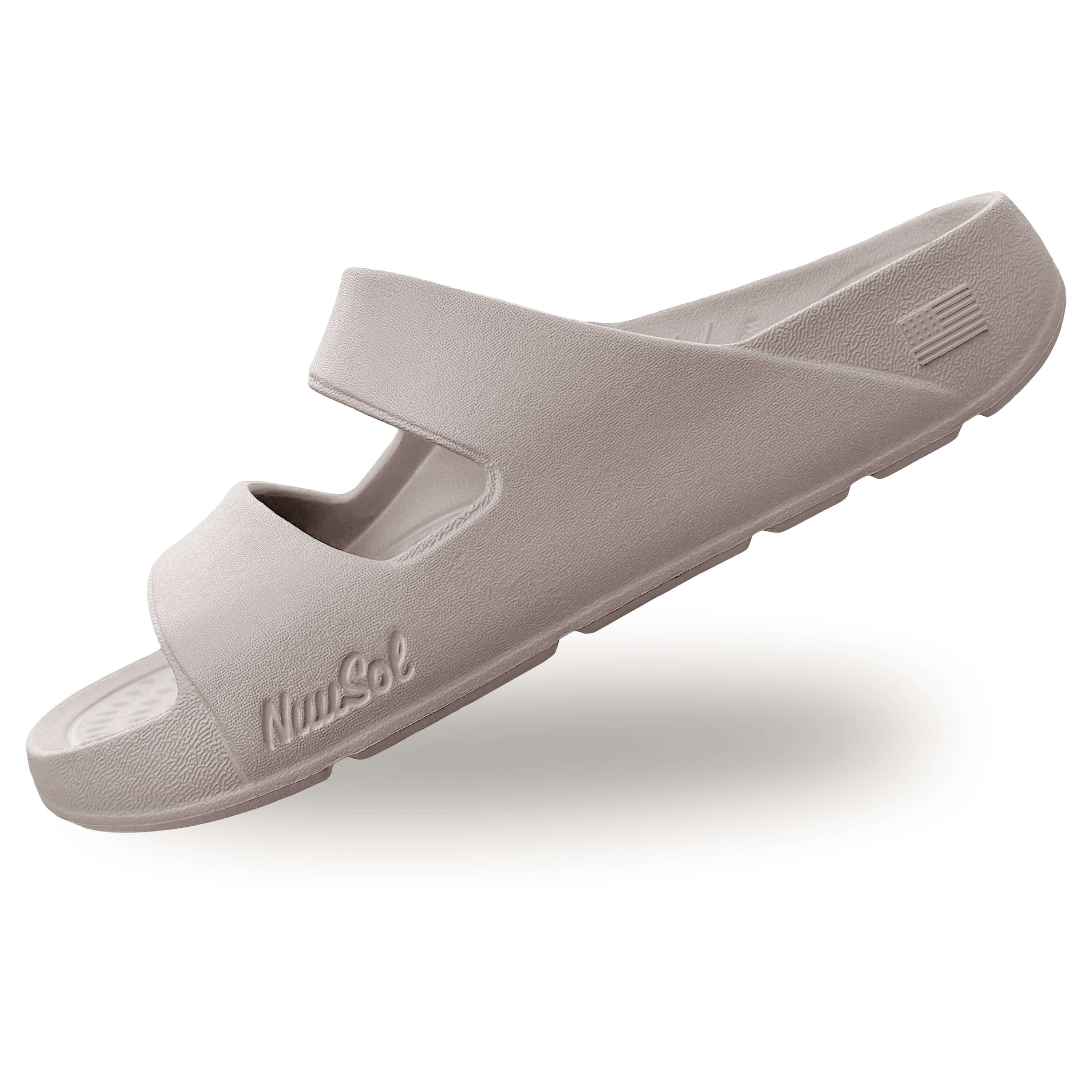 NuuSol Women's Sun Valley Recovery Slide-Made In USA