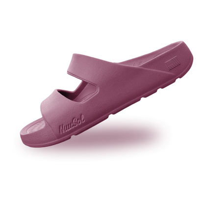  NuuSol Women's Sun Valley Recovery Slide - NuuSol Women's Sun Valley Recovery Slide - recover stronger with soft cushioning, arch support, and a contoured footbed. All-day relief, proudly Made in USA.