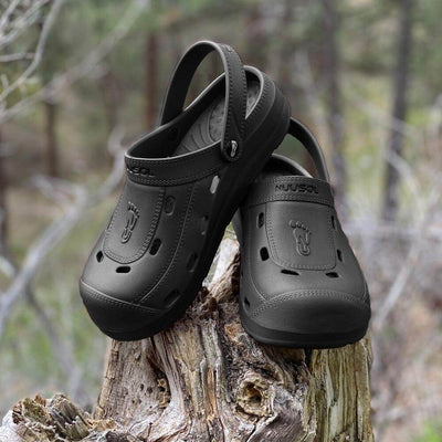 NuuSol Women's McCall Recovery Clog, NuuSol Men's McCall Recovery Clog, NuuSol Kid's McCall Recovery Clog. Unisex design. The most comfortable clog in the world, proudly Made In USA.